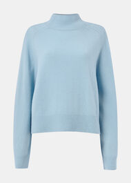 Wool Funnel Neck Knit