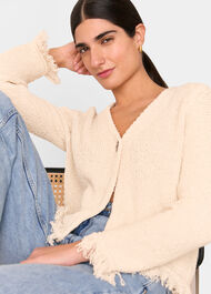Fringe Detail Cardigan