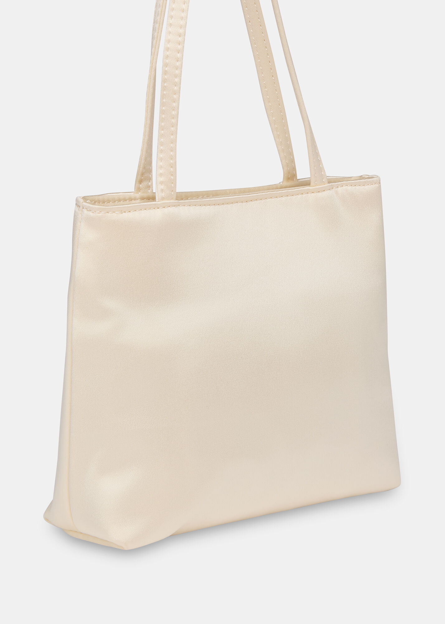 Ivory Hai Little Silk Bag | WHISTLES | Whistles US |