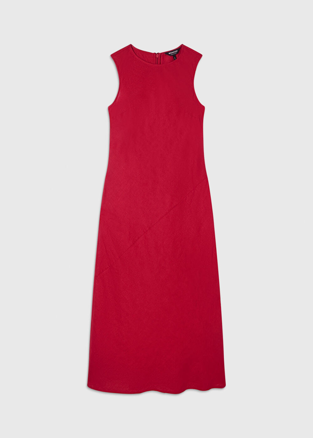 Bias Cut Linen Dress