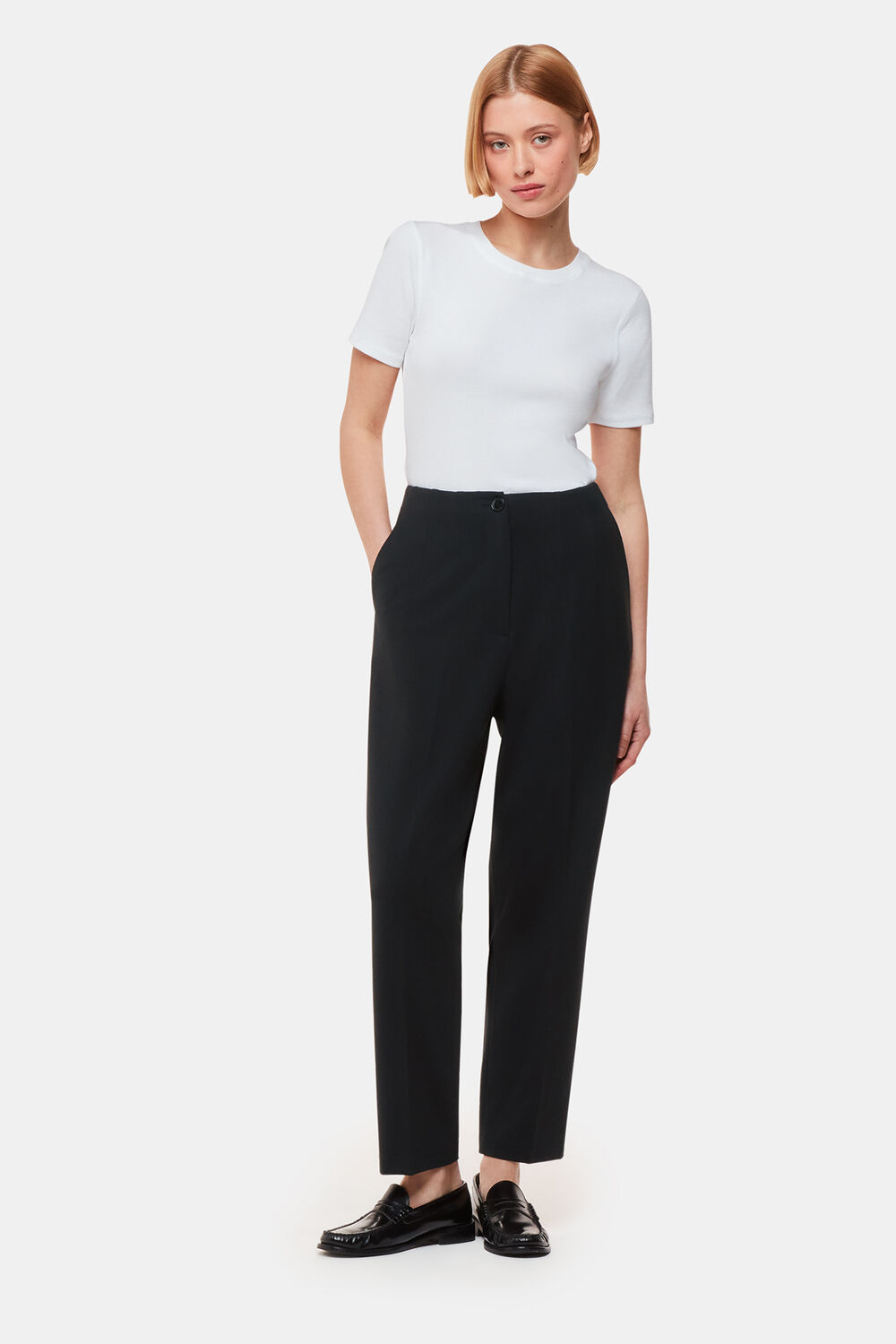 Lila Ponte Trouser