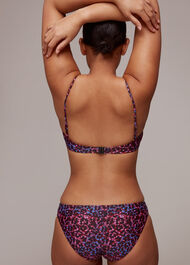 Animal Printed Bikini Top