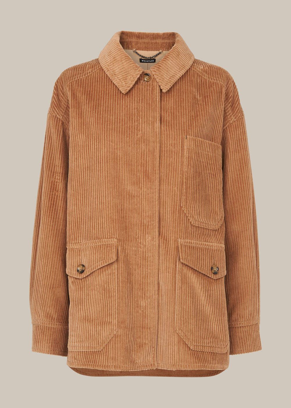 Corduroy Button Up Jacket