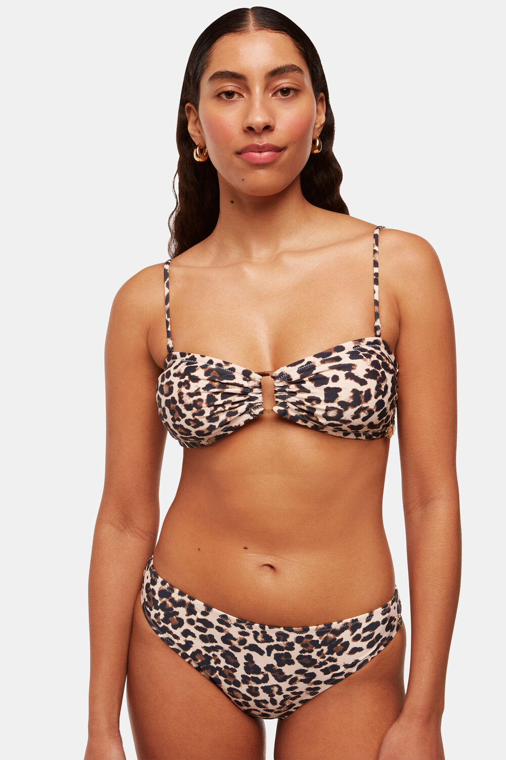 Animal Printed Bikini Top
