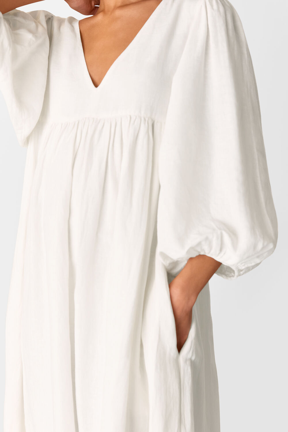 Gloria Linen Blend Dress