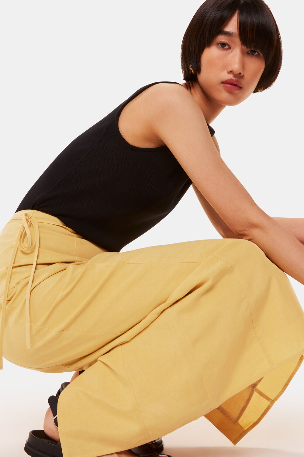 Josie Tie Side Detail Skirt