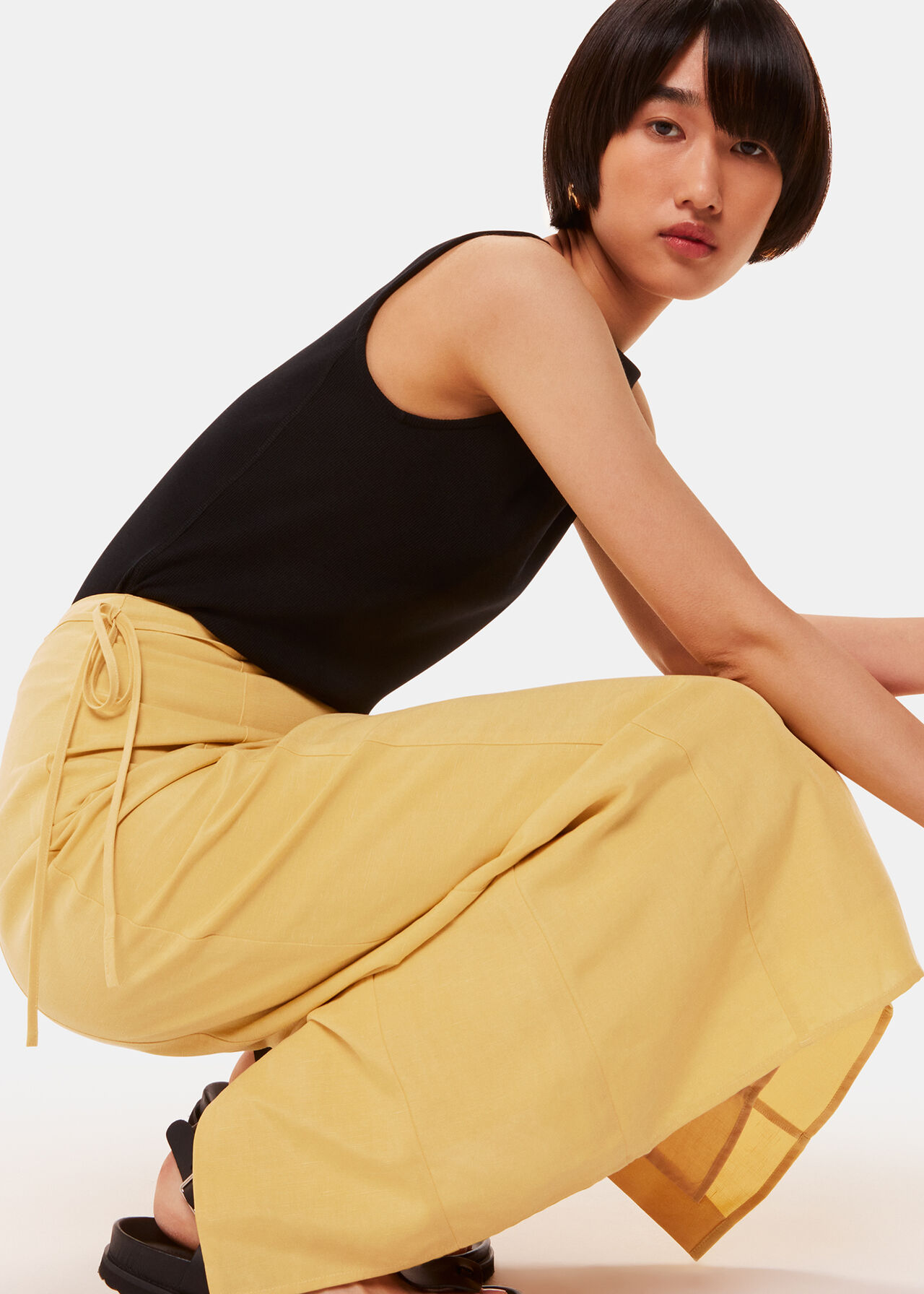 Josie Tie Side Detail Skirt