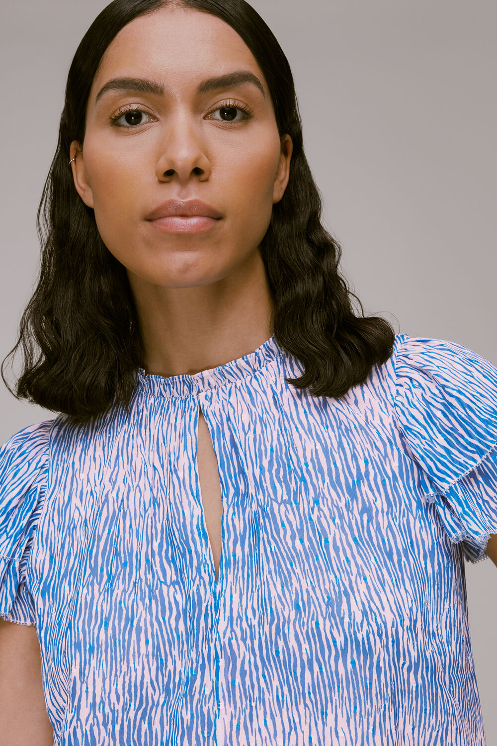 Tiger Dobby Blouse