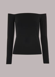 Bandeau Long Sleeve Top