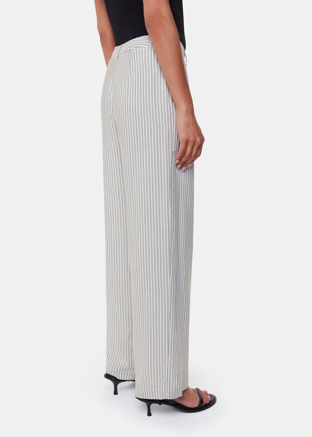 Petite Luna Stripe Trouser