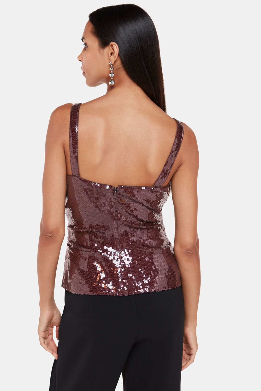 Sequin Cami Top