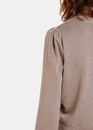 Puff Sleeve Cardigan
