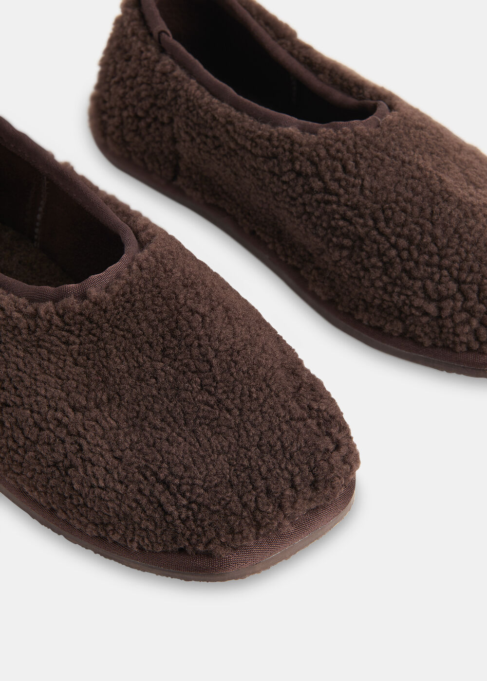 Shearling Ballet Slipper