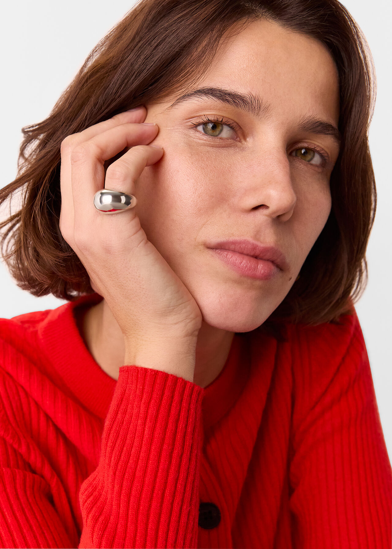 Chunky Curved Ring