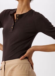 Essential Rib Henley