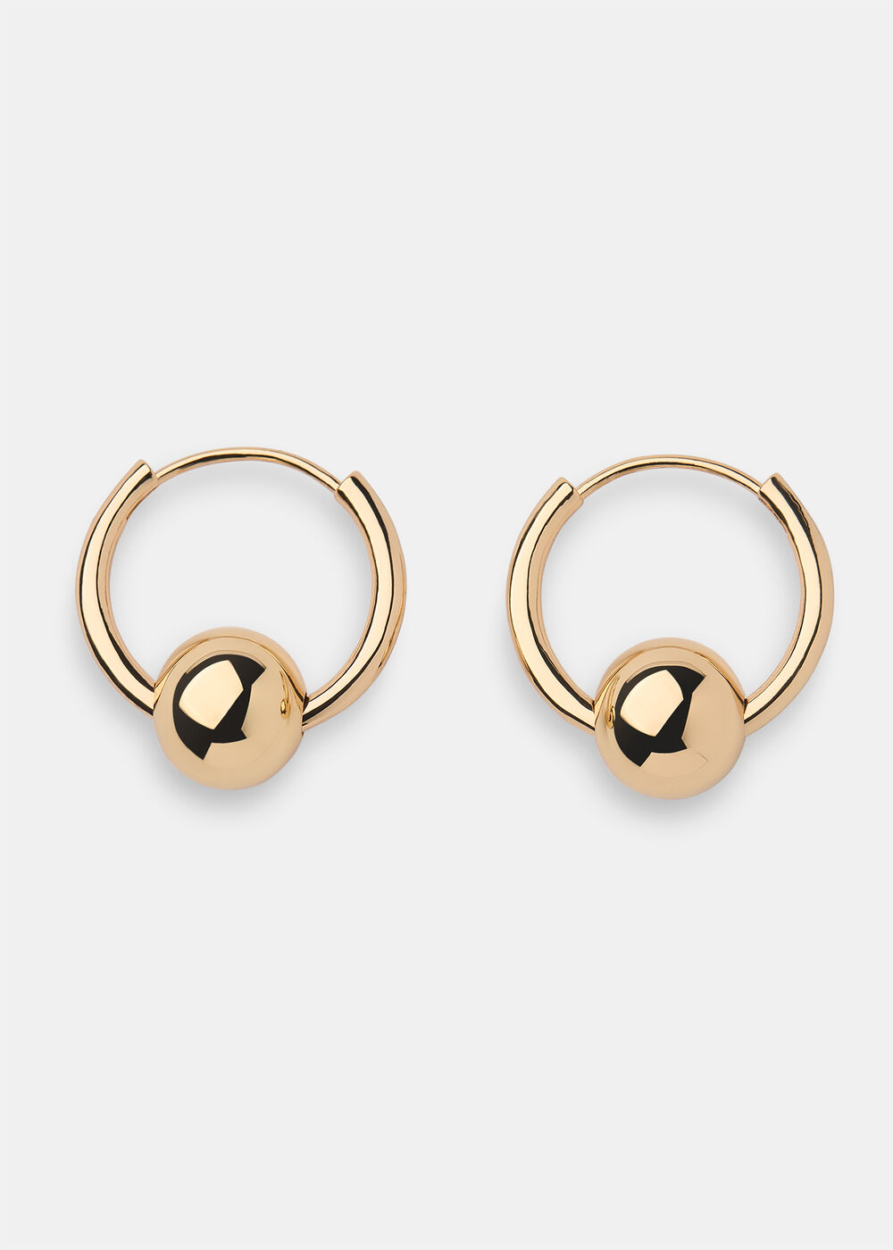 Sphere Hoop Earring