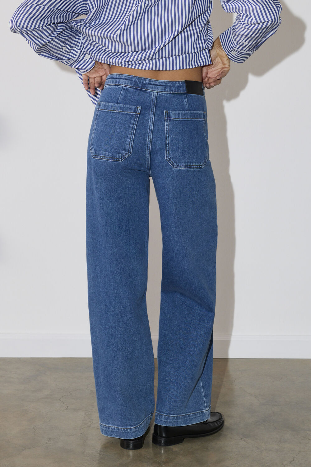 Denim Stretch Full Length Jean