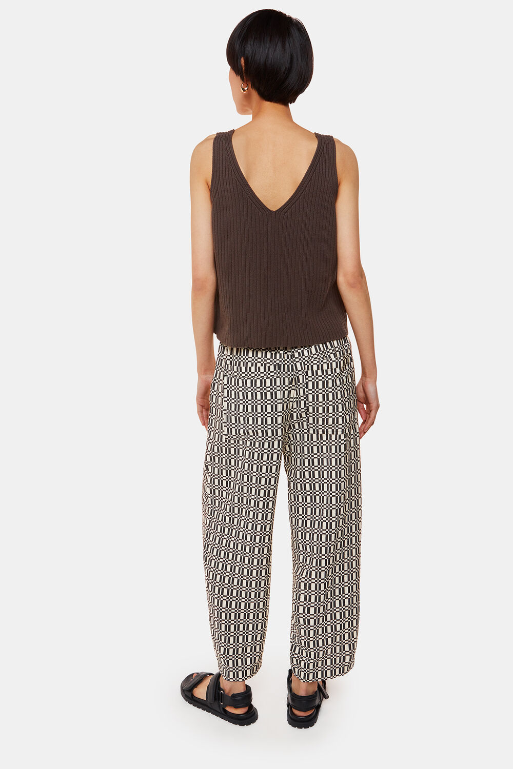 Link Check Print Trouser