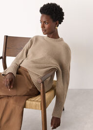 Heavy Cashmere Crew Neck Knit