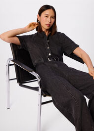 Button Down Jumpsuit