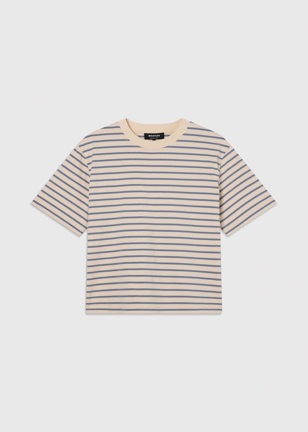 Stripe Relaxed Cotton T-shirt
