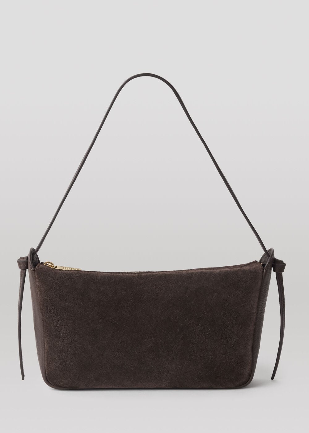 Small Suede Knot Shoulder Bag