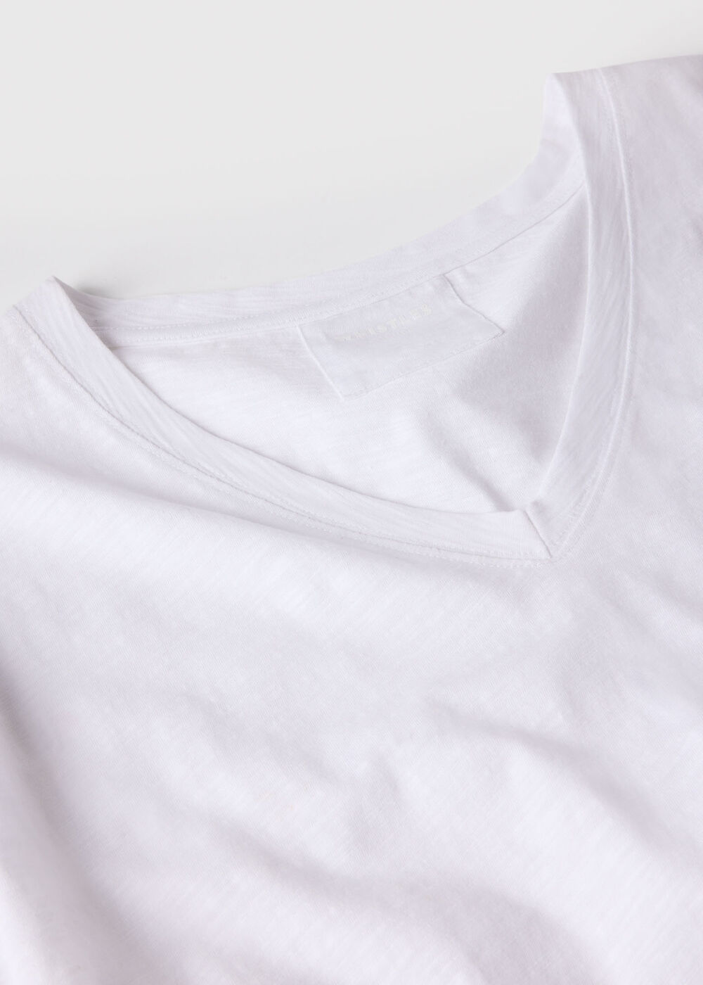 Willa V-Neck Cap Sleeve Tee