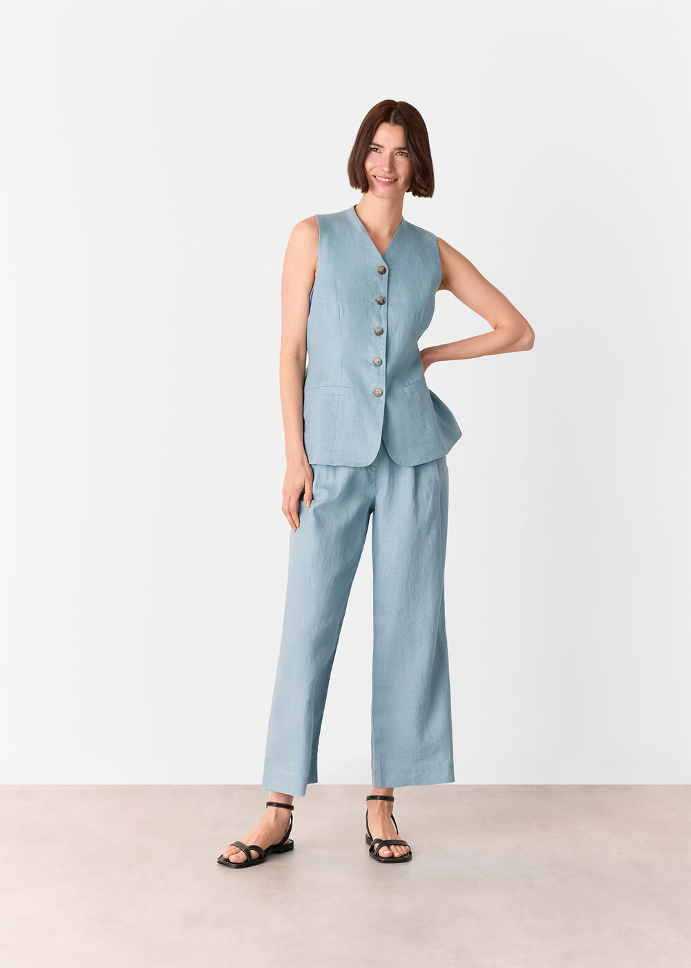Millie Linen Trouser