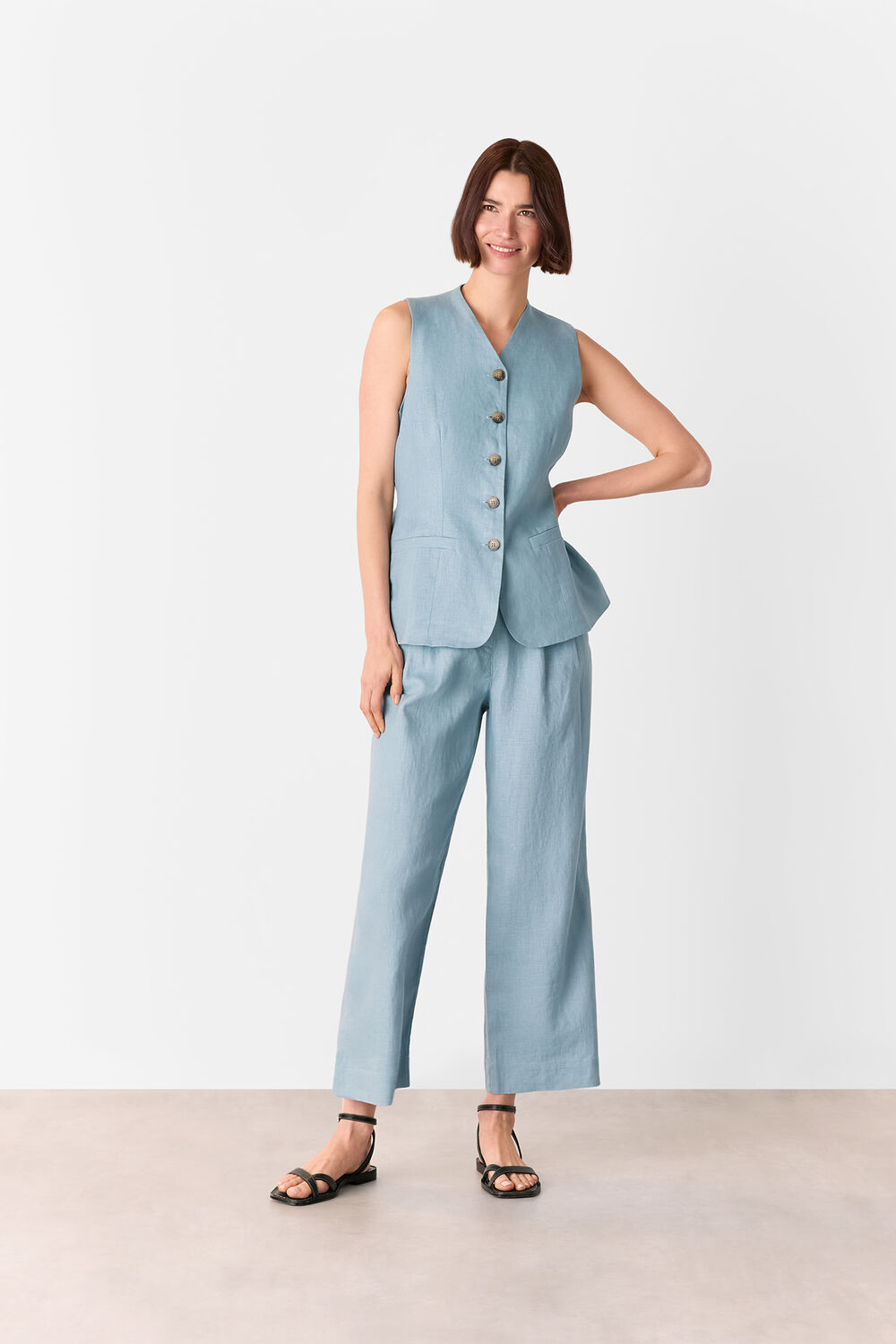 Millie Linen Trouser