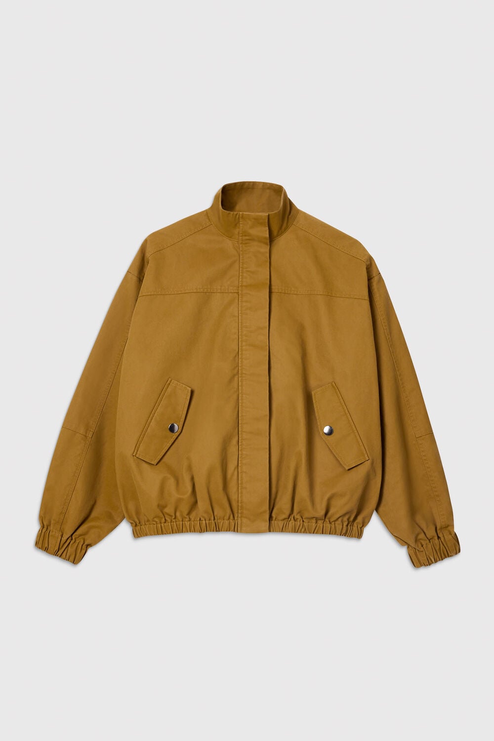 Wax Coated Bomber Jacket