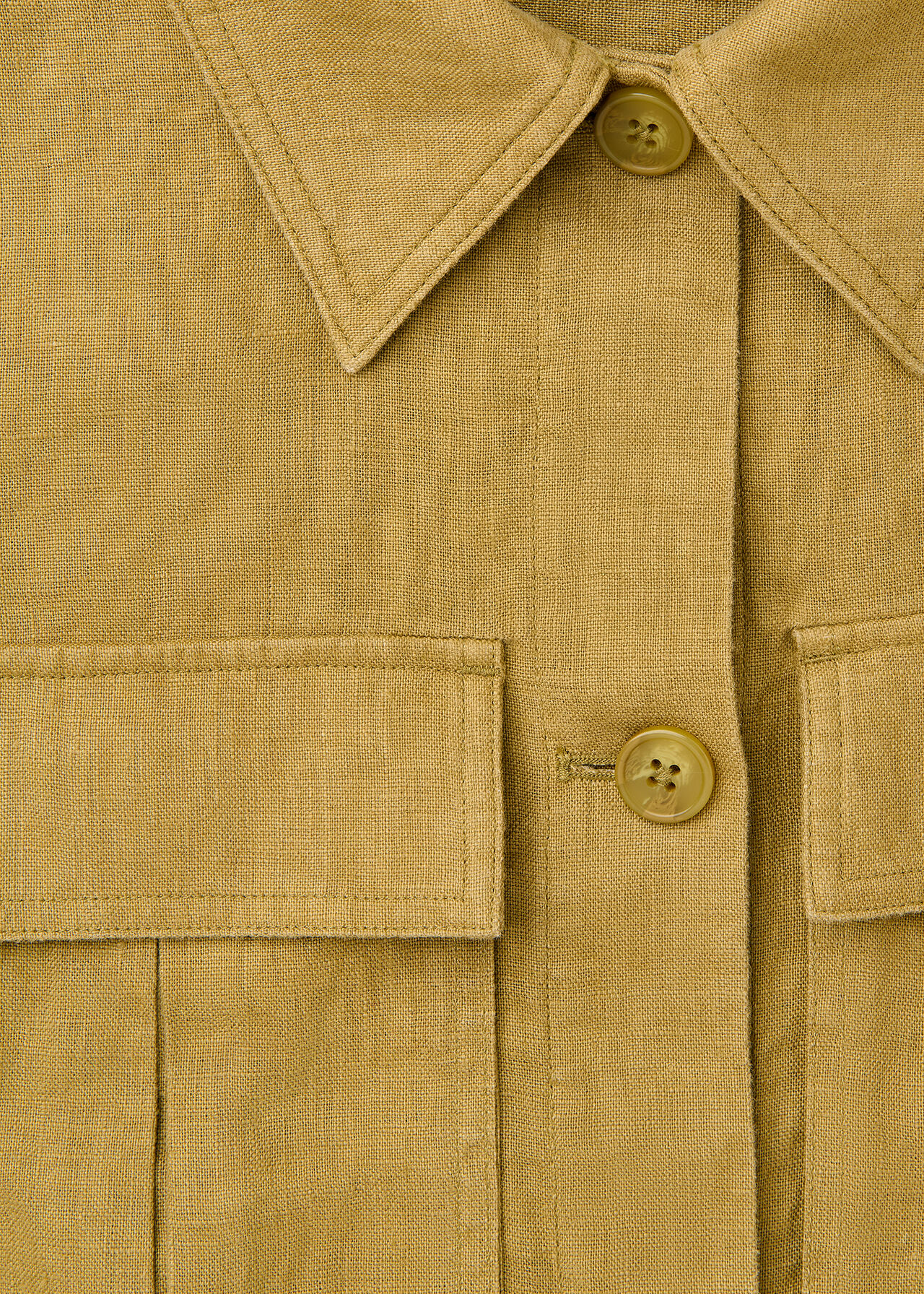 Olive Linen Coord