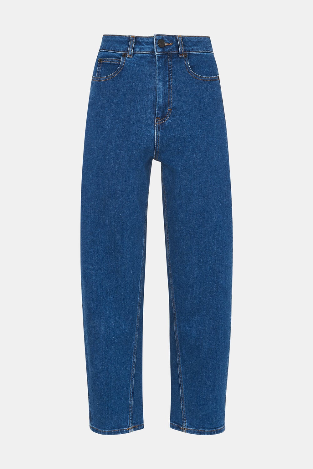 Stretch Barrel Leg Jean