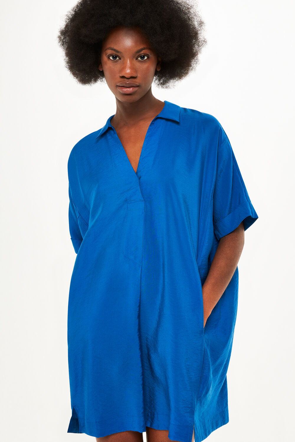 Melanie Relaxed Shirt Dress