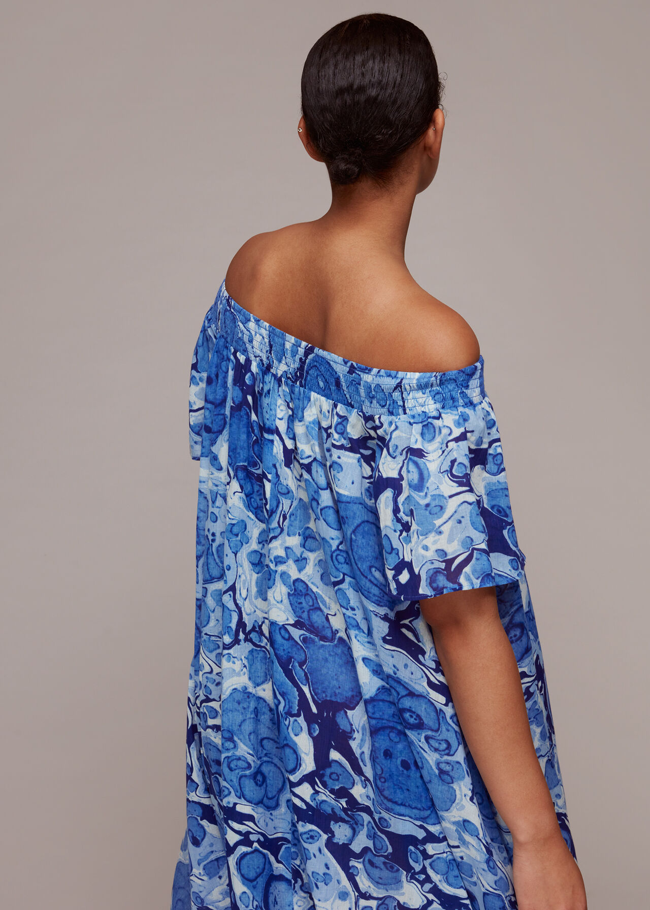 Marble Beach Cover Up Dress