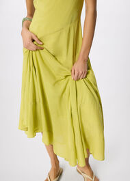 Sleeveless Tiered Midi Dress