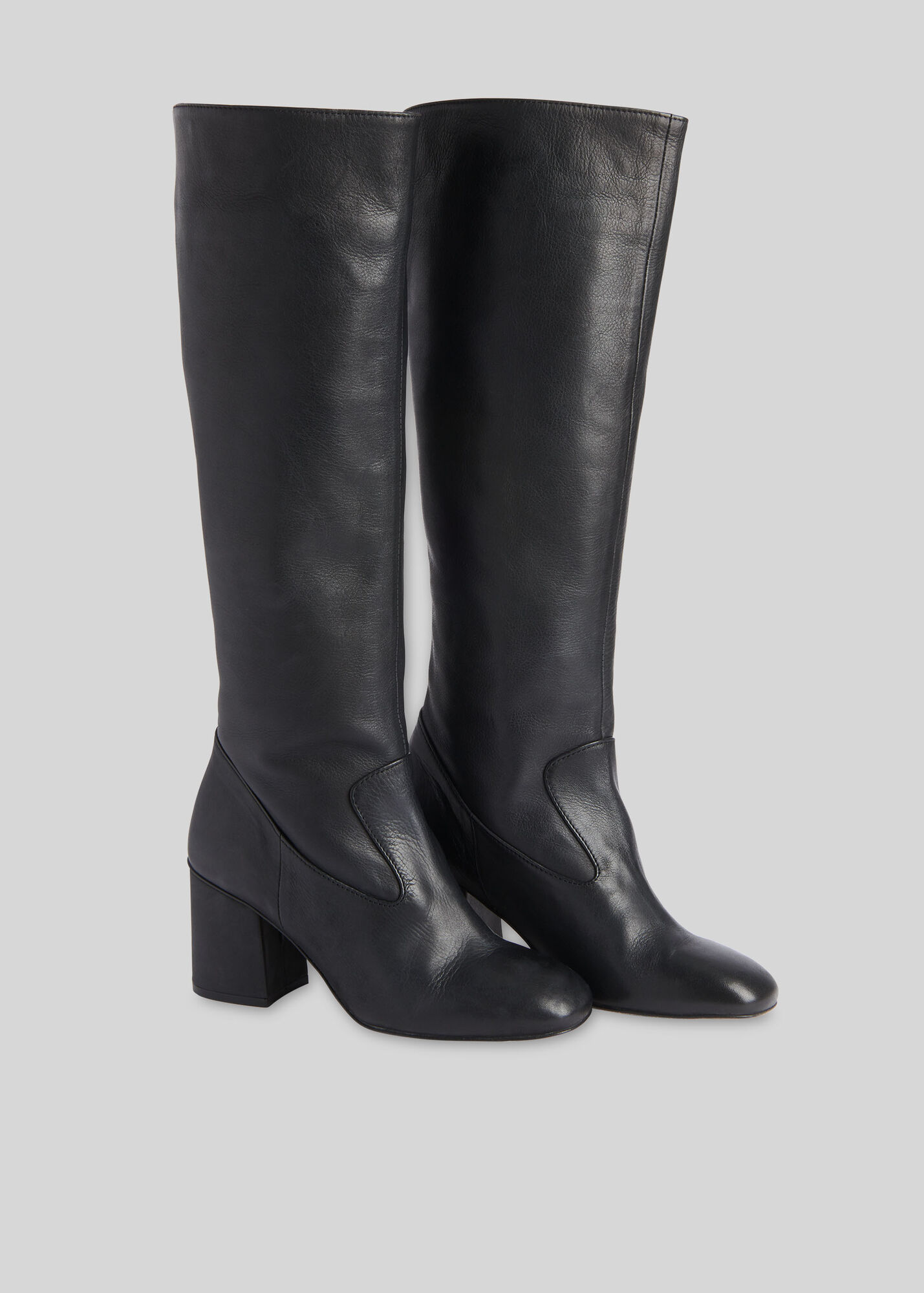 Black Hazel Knee High Boot | WHISTLES