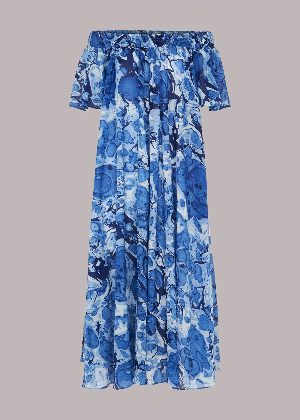 Blue/Multi Marble Beach Cover Up Dress | WHISTLES | Whistles US | Blue/Multi Marble Beach Cover Up Dress | WHISTLES | Whistles US |