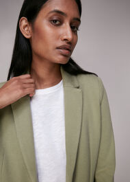 Slim Fit Jersey Jacket