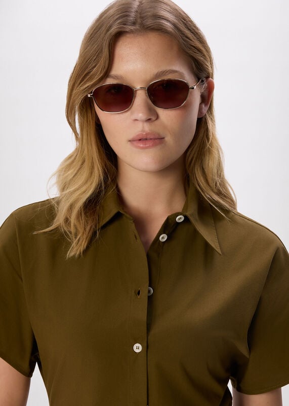 Gold Wire Sunglasses