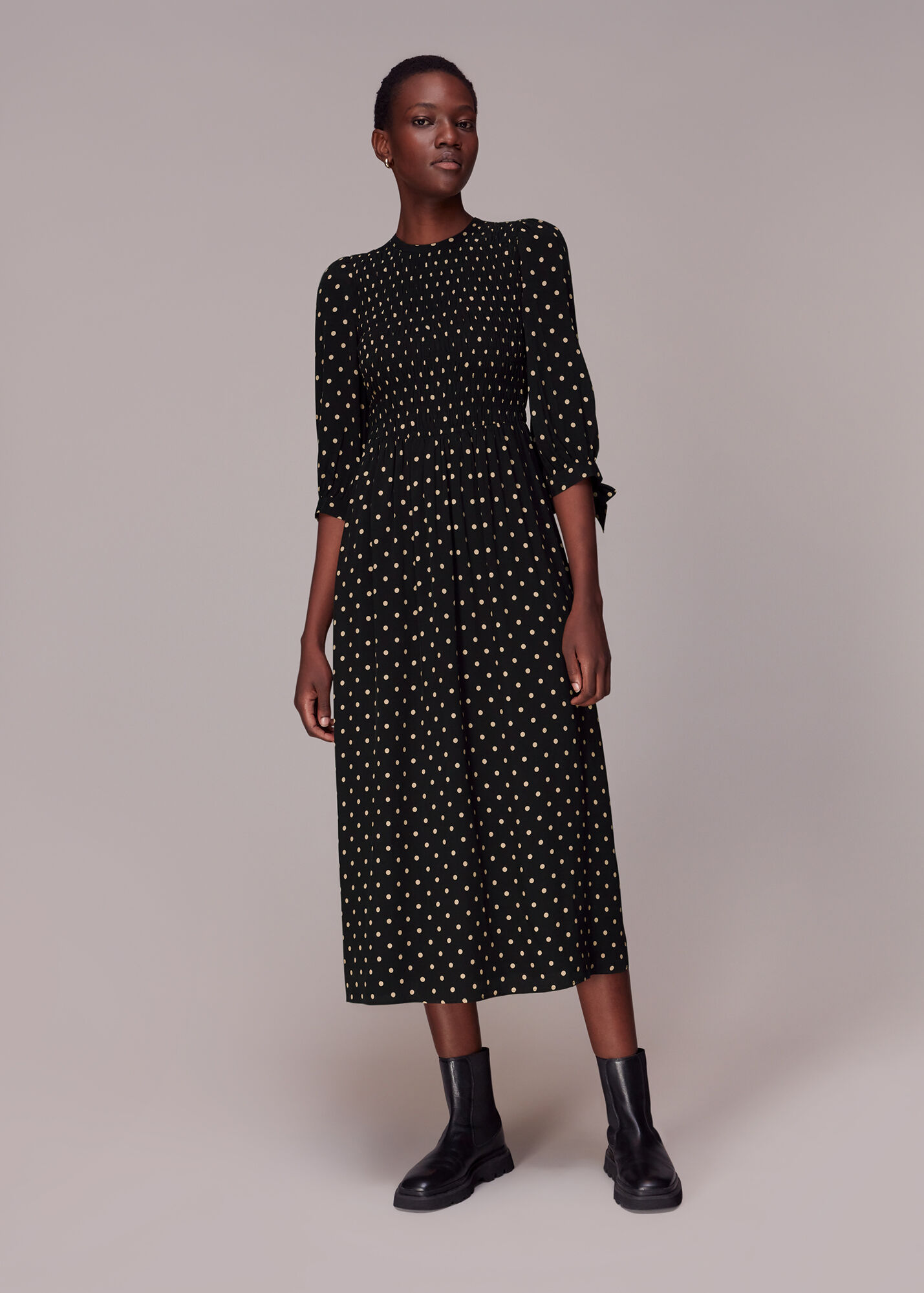 Spot cheap midi dress