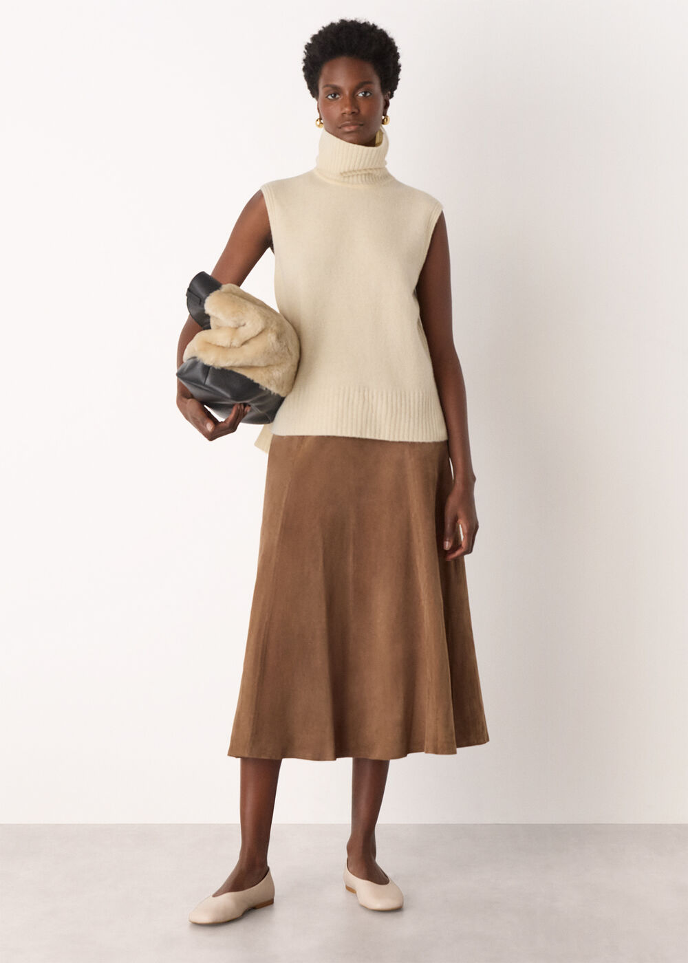 Roll Neck Detail Tank