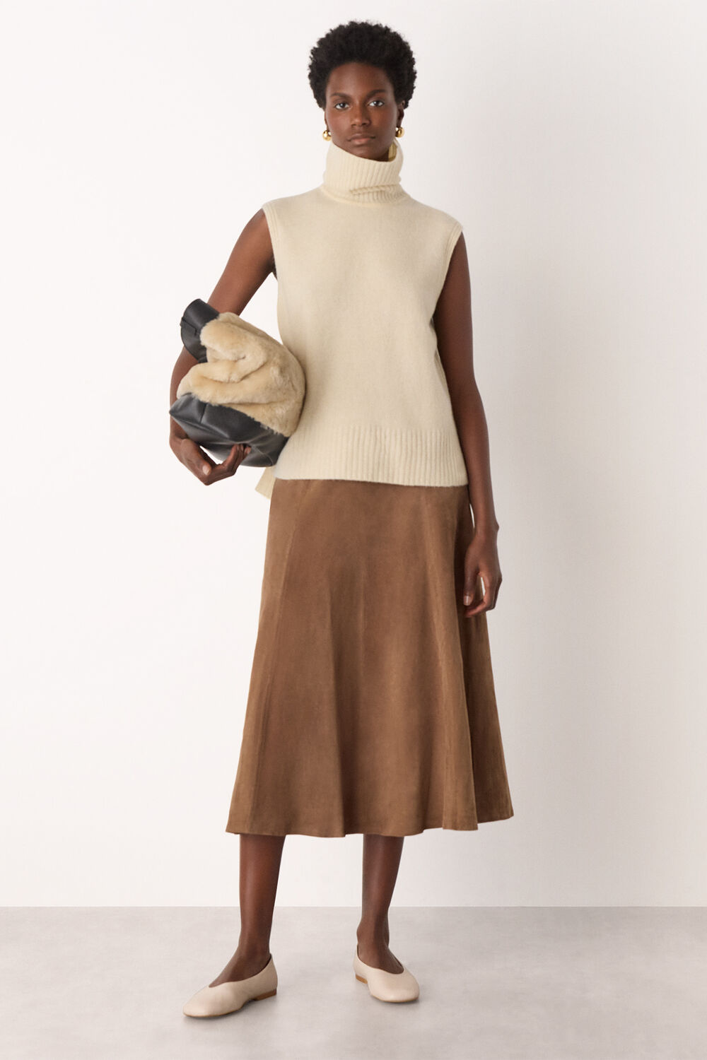 Roll Neck Detail Tank