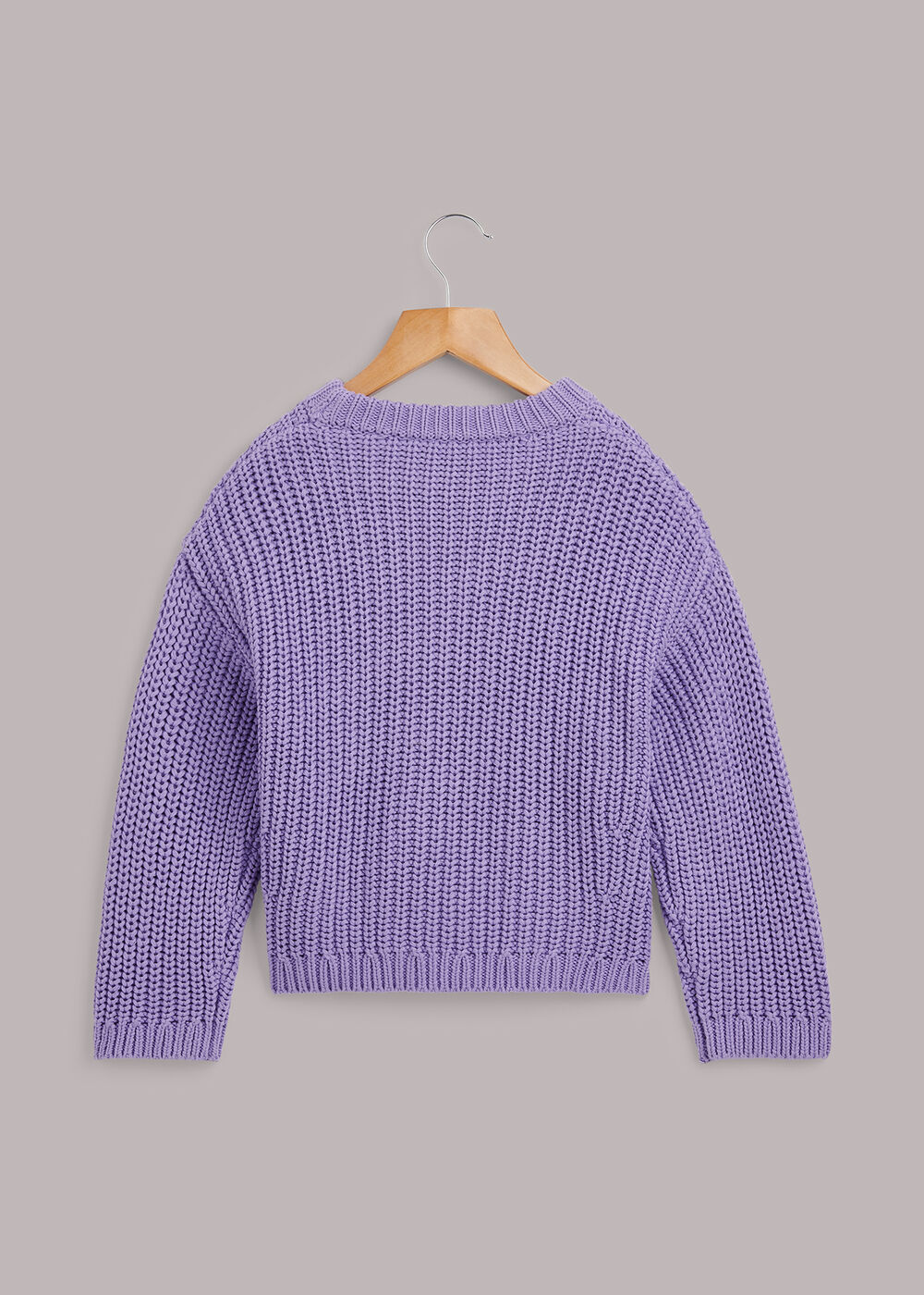 Chunky Cotton Rib Sweater