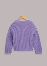 Chunky Cotton Rib Sweater