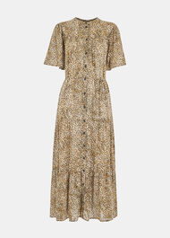 Petite Ink Spot Trapeze Dress
