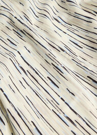 Petite Abstract Stripe Short Dress