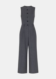 Pinstripe Jumpsuit