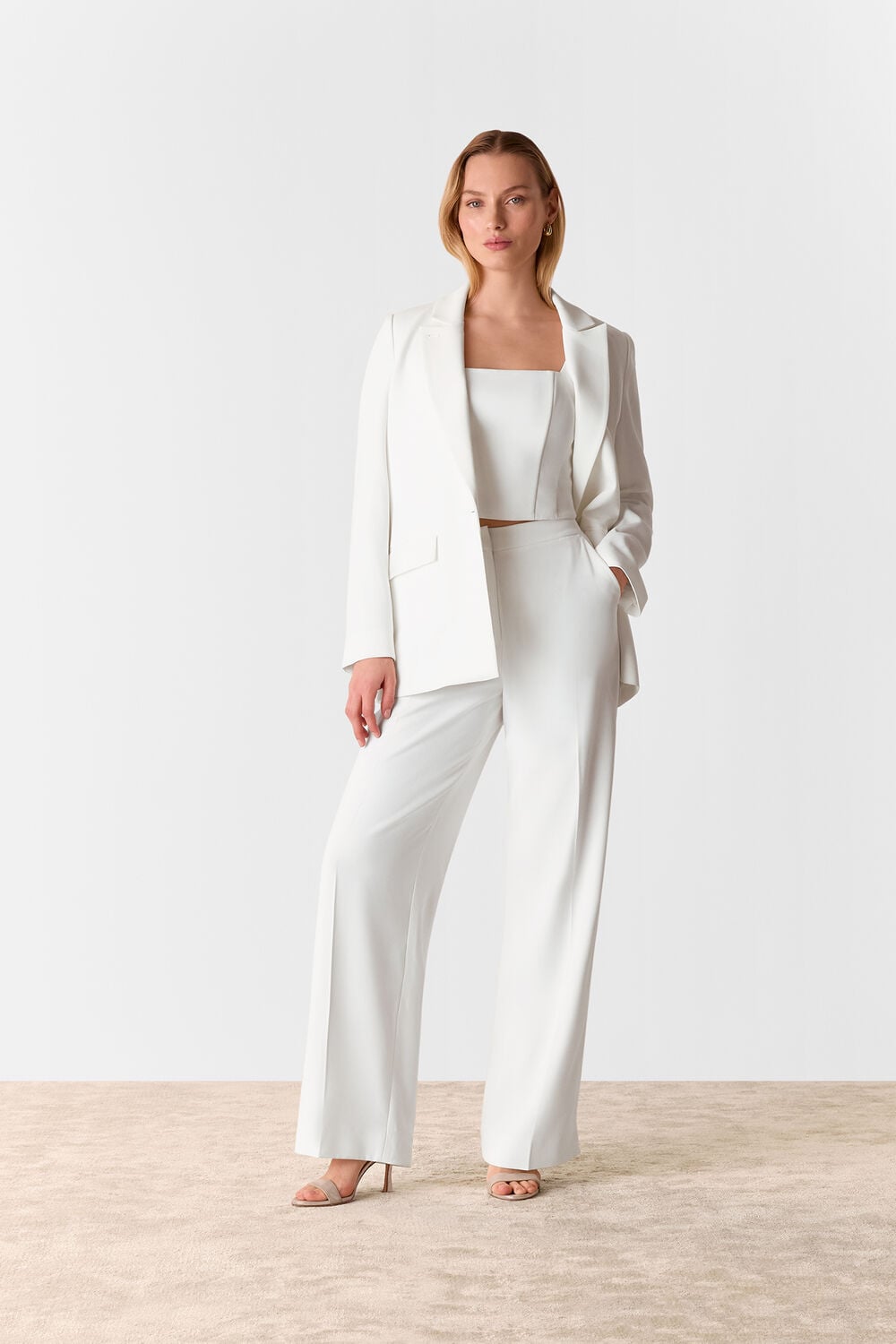 Ivory Andie Wedding Trouser