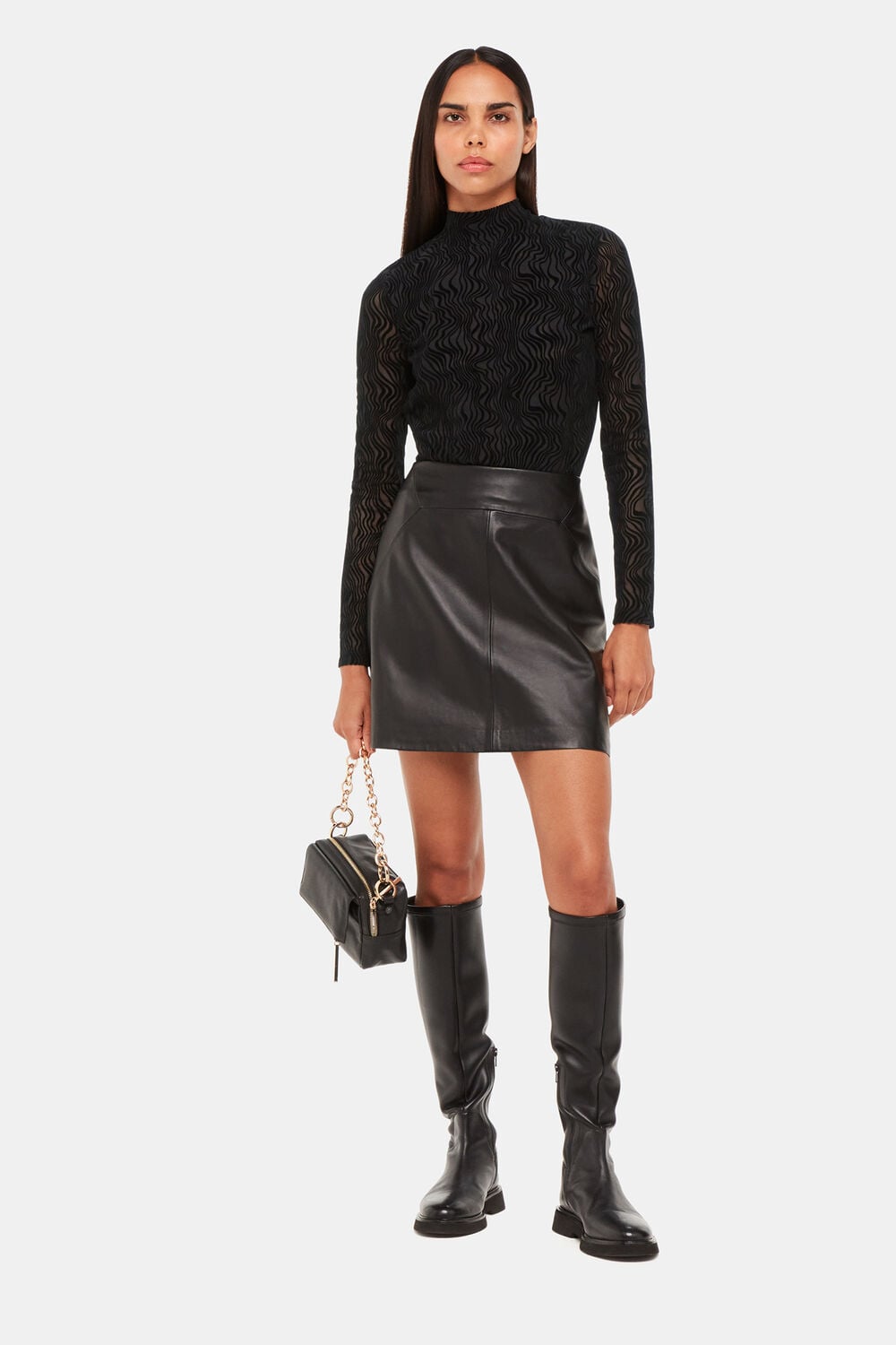 Squiggle Mesh Top