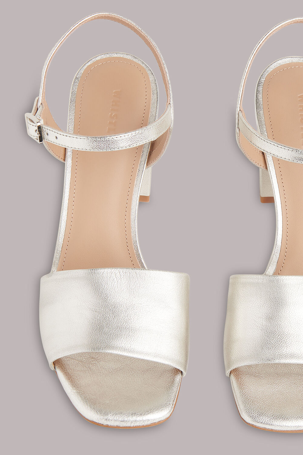 Lilley High Block Heel Sandal